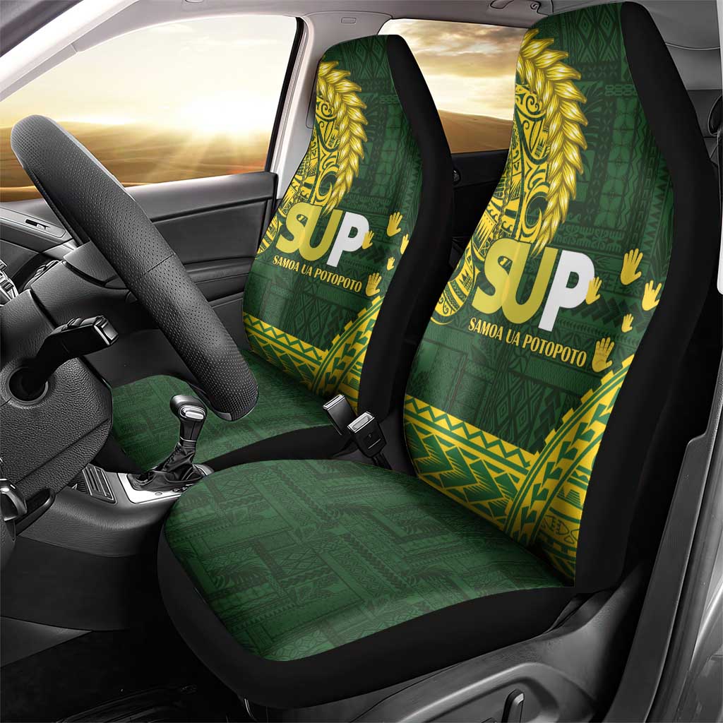 Samoa SUP Car Seat Cover Samoan Motif Patterns - Polynesian Pride