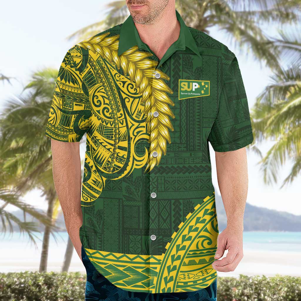 Samoa SUP Hawaiian Shirt Samoan Motif Patterns - Polynesian Pride