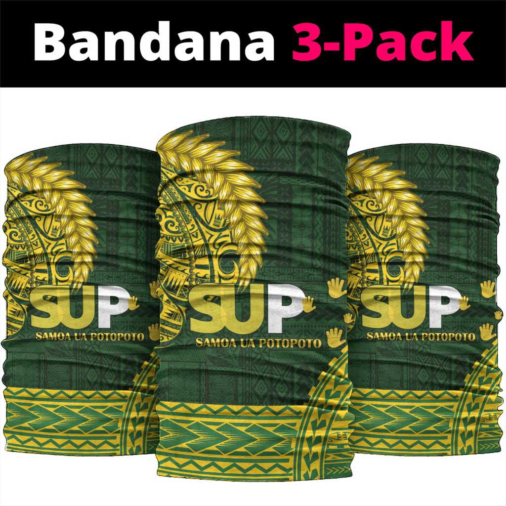 Samoa SUP Neck Gaiter Samoan Motif Patterns - Polynesian Pride