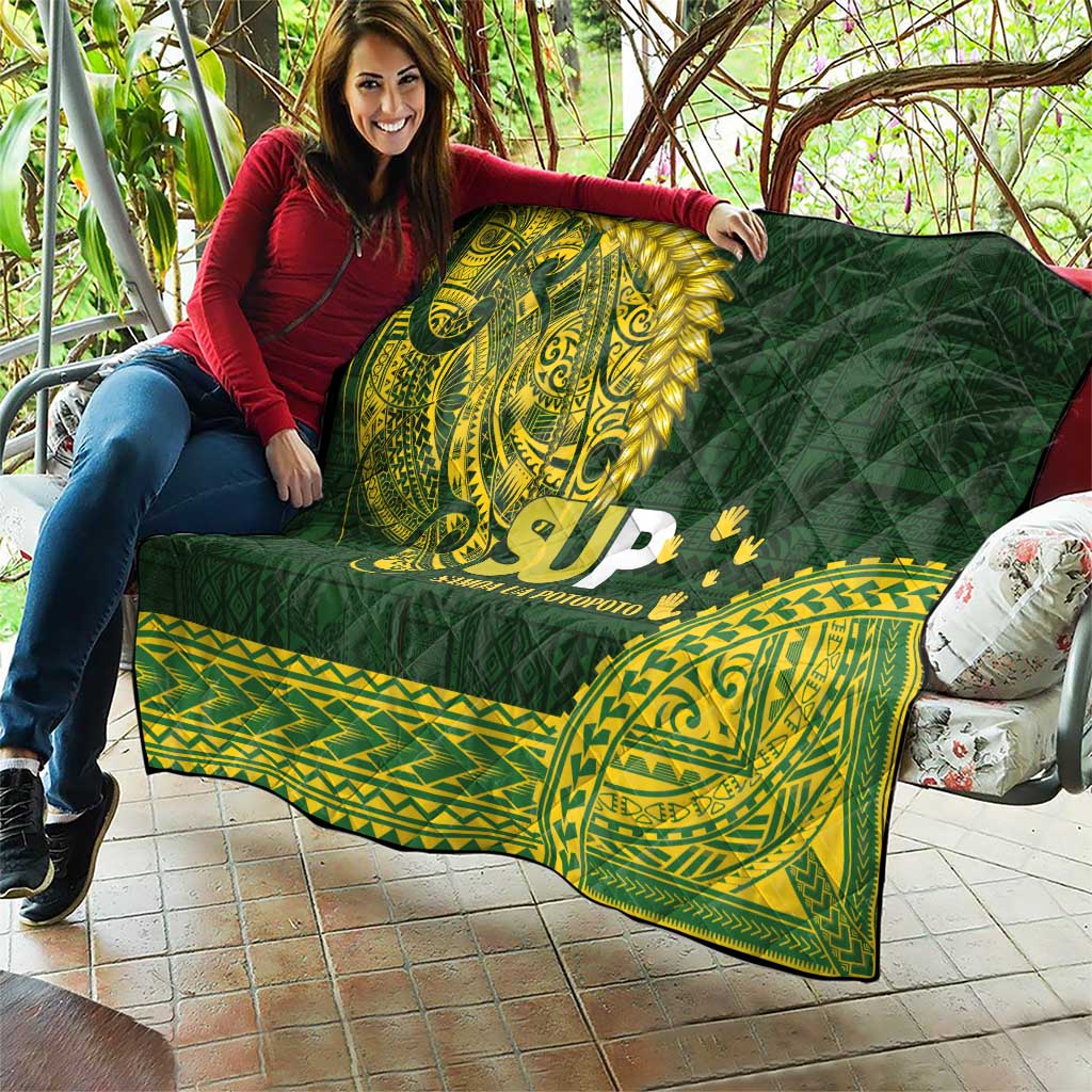 Samoa SUP Quilt Samoan Motif Patterns - Polynesian Pride