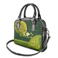 Samoa SUP Shoulder Handbag Samoan Motif Patterns - Polynesian Pride