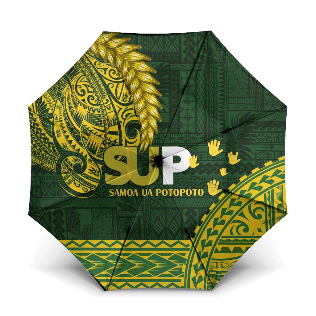 Samoa SUP Umbrella Samoan Motif Patterns - Polynesian Pride