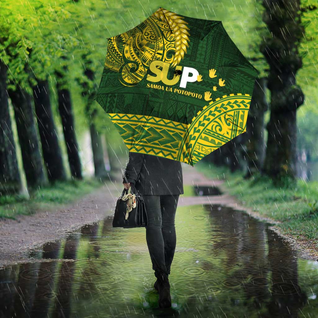 Samoa SUP Umbrella Samoan Motif Patterns - Polynesian Pride