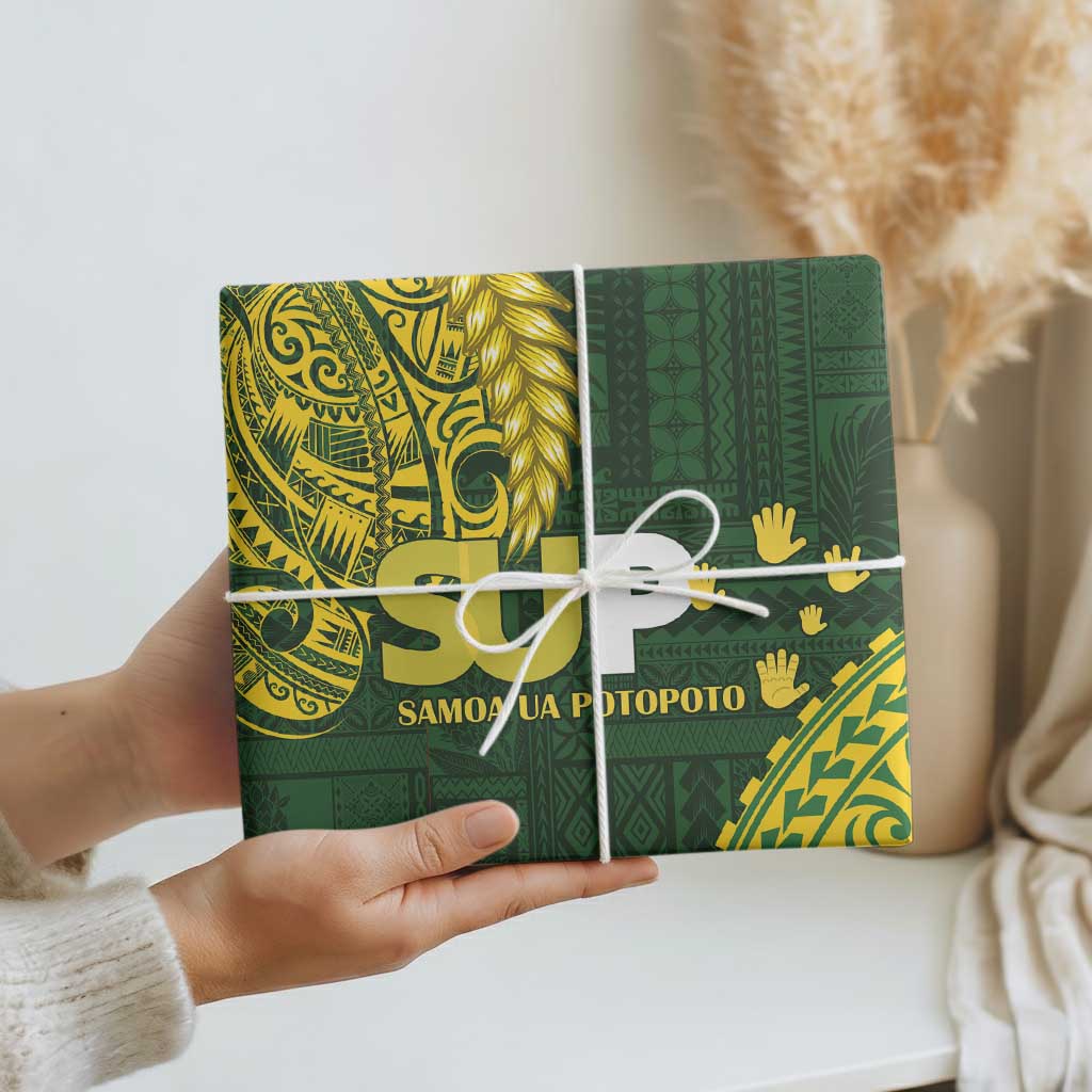 Samoa SUP Wrapping Paper Samoan Motif Patterns - Polynesian Pride