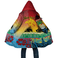 Personalised Torba PNG Day Cloak Oro Tapa Pattern - Polynesian Pride