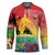 Personalised Torba PNG Day Hockey Jersey Oro Tapa Pattern - Polynesian Pride