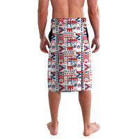 Samoan Warrior Island Heritage Lavalava Ocean Island Geometry Red Style LT9 - Polynesian Pride