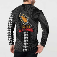 Aloha Spirit Ikaika Warrior Helmet Button Sweatshirt