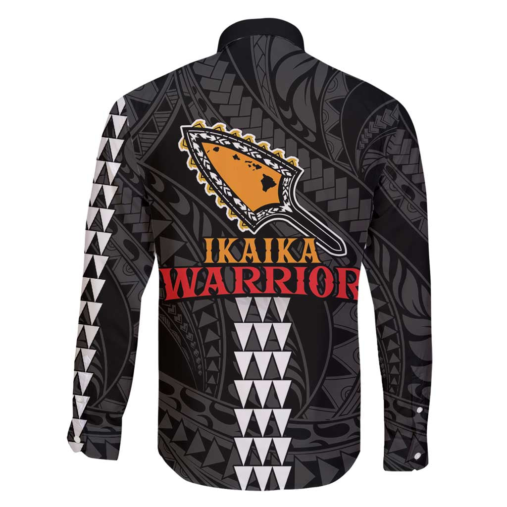 Aloha Spirit Ikaika Warrior Helmet Family Matching Tank Maxi Dress and Hawaiian Shirt