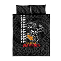 Aloha Spirit Ikaika Warrior Helmet Quilt Bed Set