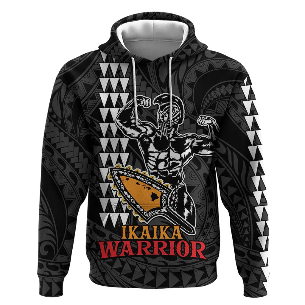Aloha Spirit Ikaika Warrior Helmet Zip Hoodie