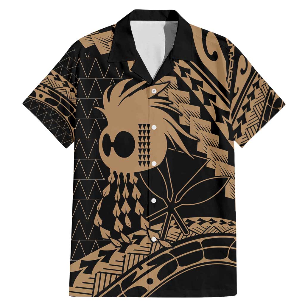 Ikaika Hawaiian Mythic Koa Tribal Warrior Family Matching Mermaid Dress and Hawaiian Shirt
