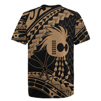 Ikaika Hawaiian Mythic Koa Tribal Warrior Rugby Jersey