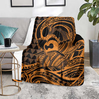 Koa Ikaika Warrior Helmet with Shark Blanket Gold Kakau Style