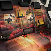 ANZAC Day Film Reel Lest We Forget Back Car Seat Cover Australia NZ Memorial