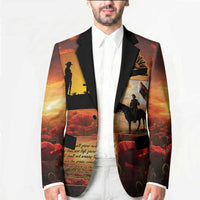 ANZAC Day Film Reel Lest We Forget Blazer Australia NZ Memorial