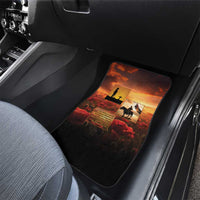 ANZAC Day Film Reel Lest We Forget Car Mats Australia NZ Memorial LT9 - Polynesian Pride