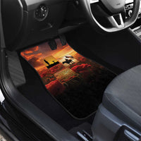 ANZAC Day Film Reel Lest We Forget Car Mats Australia NZ Memorial LT9 - Polynesian Pride