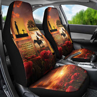 ANZAC Day Film Reel Lest We Forget Car Seat Cover Australia NZ Memorial