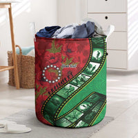 Personalised Cook Islands ANZAC 1915-2026 Filmstrip Laundry Basket Lest We Forget 25 April