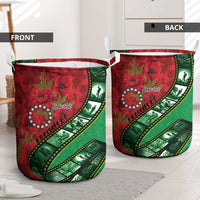Personalised Cook Islands ANZAC 1915-2026 Filmstrip Laundry Basket Lest We Forget 25 April