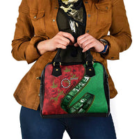 Personalised Cook Islands ANZAC 1915-2026 Filmstrip Shoulder Handbag Lest We Forget 25 April