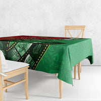 Personalised Cook Islands ANZAC 1915-2026 Filmstrip Tablecloth Lest We Forget 25 April