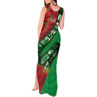 Personalised Cook Islands ANZAC 1915-2026 Filmstrip Tank Maxi Dress Lest We Forget 25 April