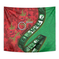 Personalised Cook Islands ANZAC 1915-2026 Filmstrip Tapestry Lest We Forget 25 April