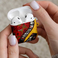 Personalised Niue ANZAC 1915-2026 Filmstrip AirPods Case Lest We Forget 25 April