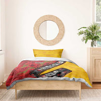 Personalised Niue ANZAC 1915-2026 Filmstrip Bedding Set Lest We Forget 25 April LT9 - Polynesian Pride
