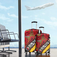 Personalised Niue ANZAC 1915-2026 Filmstrip Luggage Cover Lest We Forget 25 April