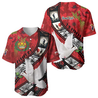 Personalised Tonga ANZAC 1915-2026 Filmstrip Baseball Jersey Lest We Forget 25 April