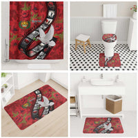 Personalised Tonga ANZAC 1915-2026 Filmstrip Bathroom Set Lest We Forget 25 April