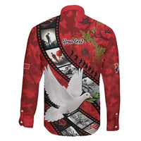 Personalised Tonga ANZAC 1915-2026 Filmstrip Family Matching Summer Maxi Dress and Hawaiian Shirt Lest We Forget 25 April