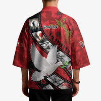 Personalised Tonga ANZAC 1915-2026 Filmstrip Kimono Lest We Forget 25 April LT9 - Polynesian Pride