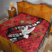 Personalised Tonga ANZAC 1915-2026 Filmstrip Quilt Lest We Forget 25 April LT9 - Polynesian Pride