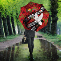 Personalised Tonga ANZAC 1915-2026 Filmstrip Umbrella Lest We Forget 25 April LT9 - Polynesian Pride