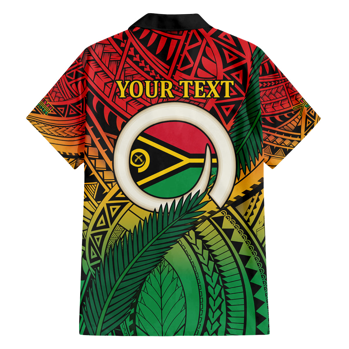 Personalised Vanuatu Yumi 44th Indipendens Dei Family Matching Tank Maxi Dress and Hawaiian Shirt Vanuatuan Broad Tusk with Polynesian Tribal