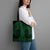 Kakariki Maori Ta Moko Poutama Art Tote Bag - Polynesian Pride