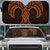 Karaka Maori Ta Moko Poutama Art Auto Sun Shade - Polynesian Pride