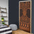 Karaka Maori Ta Moko Poutama Art Door Cover - Polynesian Pride