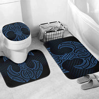 Kikorangi Maori Ta Moko Poutama Art Bathroom Set - Polynesian Pride