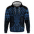 Kikorangi Maori Ta Moko Poutama Art Hoodie