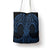 Kikorangi Maori Ta Moko Poutama Art Tote Bag - Polynesian Pride