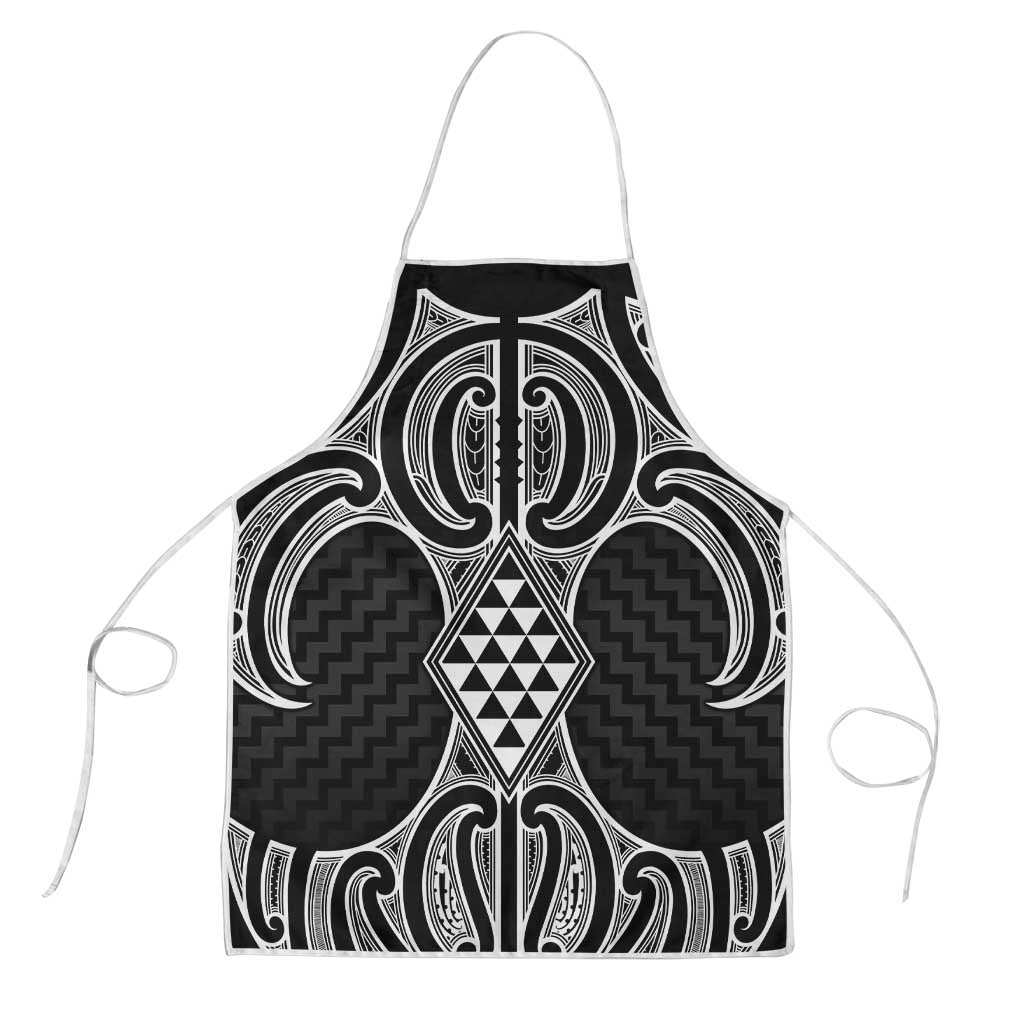 Ma Maori Ta Moko Poutama Art Apron - Polynesian Pride