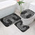 Ma Maori Ta Moko Poutama Art Bathroom Set - Polynesian Pride