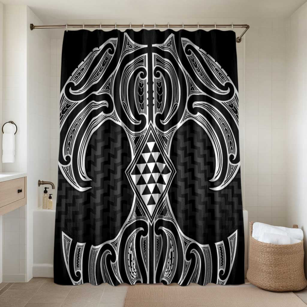 Ma Maori Ta Moko Poutama Art Bathroom Set - Polynesian Pride