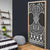 Ma Maori Ta Moko Poutama Art Door Cover - Polynesian Pride