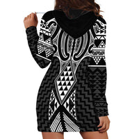 Ma Maori Ta Moko Poutama Art Hoodie Dress
